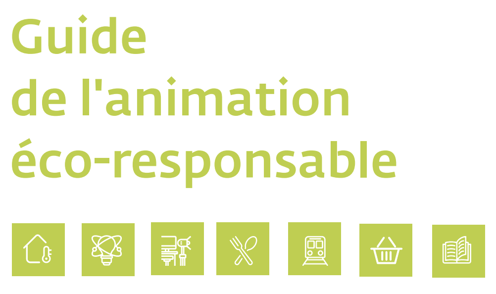 Publication du Guide de l'animation éco-responsable